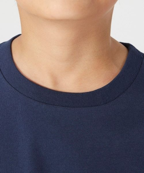 Ocean Pacific(オーシャンパシフィック)の「【OP/オーピー】キッズ ロゴ Tシャツ/半袖 袖刺繍(Tシャツ/カットソー・キッズ・ネイビー/ホワイト/ベージュ・140/150/100/110/120/130/90)」の7枚目の写真