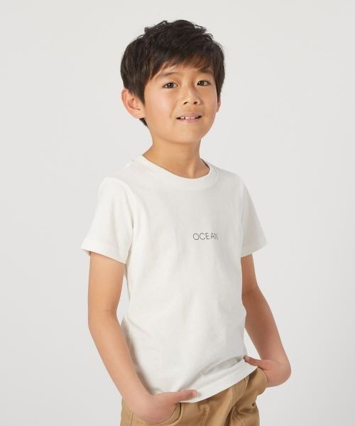 セール】【OP/オーピー】キッズ ロゴ Tシャツ/半袖 袖刺繍（T