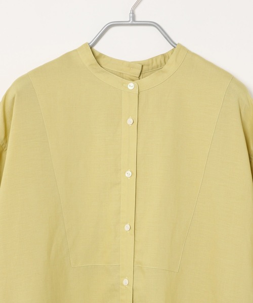 A part by（アパートバイ）の「CoスタンドルーズシャツSS　911949（シャツ/ブラウス・レディース・オフホワイト/ブラウン/ブルー系その他4/イエロー系その他4・FREE）」の22枚目の写真