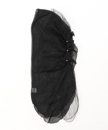 INTERPLANET | パール付きシャイニーレース*シフォンショール(ストール/ショール)