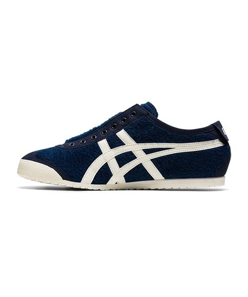 【美品】オニツカタイガー MEXICO 66 スリッポン ネイビー 27.5 新品】Onitsuka Tiger MEXICO66 スリッポン ネイビー27.5cm