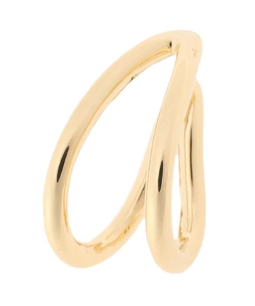 AMERICAN HOLIC(アメリカンホリック)の「2又メタルイヤカフ *(ピアス(両耳用)・レディース・シルバー/ゴールド・FREE)」の5枚目の写真