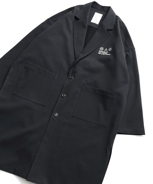 ジャケット・アウター SHAREEF COTTON PIQUE LABORATORY COAT 正規 SHAREEF COTTON PIQUE LABORATORY COAT