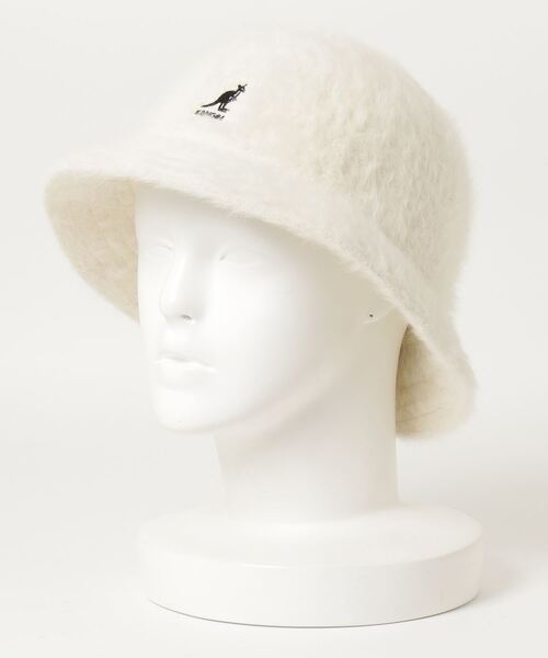 KANGOL（カンゴール）の「WEGO/KANGOL Furgora Casual（ハット・メンズ・ホワイト/ブラック・FREE）」の5枚目の写真
