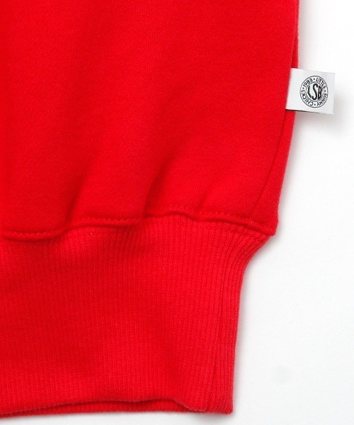 Little sunny bite(リトルサニーバイト)の「LittleSunnyBite/リトルサニーバイト/who cares stitch sweat top(スウェット・レディース・ホワイト/ブラック/パープル/レッド/イエロー・FREE)」の9枚目の写真