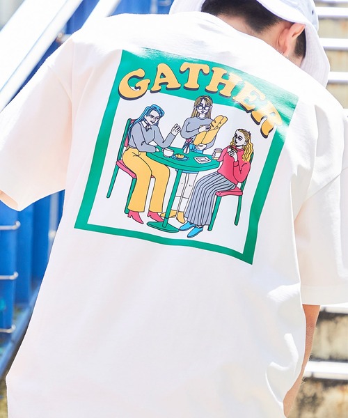 MONO-MART(モノマート)の「シルケットライク天竺 ビックシルエットイラストプリント/バックプリント 半袖カットソー(Tシャツ/カットソー・メンズ・ブラック系その他/ブラック系その他5/ホワイト系その他/ブルー系その他/パープル系その他2/グリーン系その他2/ホワイト系その他2/ベージュ系その他4/ブラック系その他4/ブルー系その他2/ベージュ系その他6/ベージュ系その他2/パープル系その他/グリーン系その他/ブラック系その他3/ブラック系その他2/ホワイト系その他6/ベージュ系その他5/ベージュ系その他/ベージュ系その他3/ブラック系その他6/ホワイト系その他4/ホワイト系その他3/ホワイト系その他5/ブラック系1/ブラック系2/ホワイト系1/ホワイト系2/ブルー系その他3/ブルー系その他4・S/M/L)」の7枚目の写真