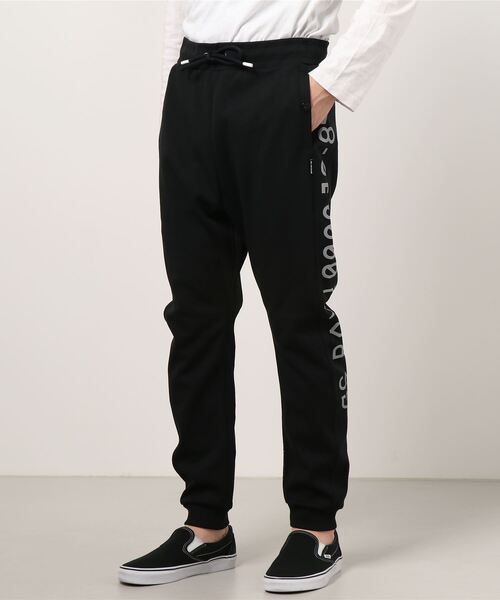 G-STAR（ジースター）の「Moto Mixed Mesh Sweatpants（スウェットパンツ・メンズ・ダークブラック/ヘザーグレー・MEDIUM/SMALL/X-SMALL/LARGE/X-LARGE）」の9枚目の写真