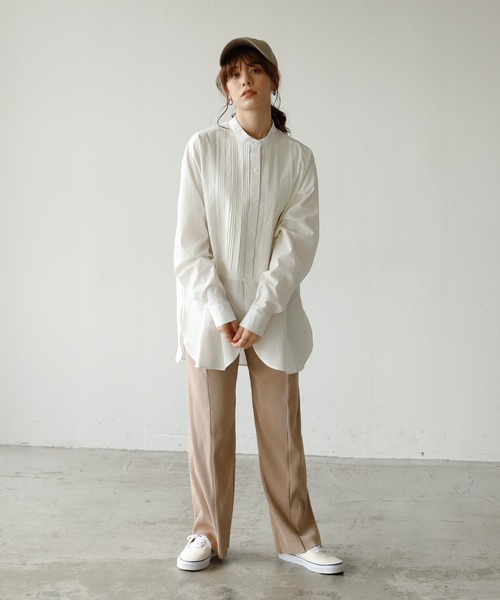 Auntie Rosa Holiday（アンティローザホリデー）の「スムースミニプリーツパンツ（その他パンツ・レディース・ブラック/カーキ/ブルー/モカ/ナチュラル・SMALL/MEDIUM）」の20枚目の写真