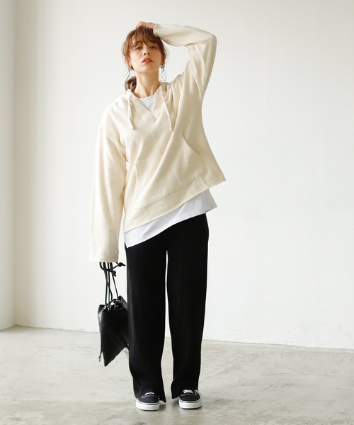 Auntie Rosa Holiday（アンティローザホリデー）の「スムースミニプリーツパンツ（その他パンツ・レディース・ブラック/カーキ/ブルー/モカ/ナチュラル・SMALL/MEDIUM）」の9枚目の写真