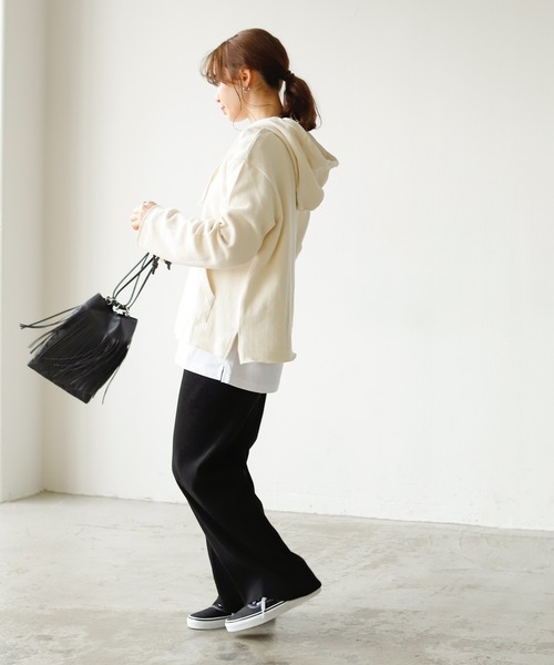 Auntie Rosa Holiday（アンティローザホリデー）の「スムースミニプリーツパンツ（その他パンツ・レディース・ブラック/カーキ/ブルー/モカ/ナチュラル・SMALL/MEDIUM）」の10枚目の写真