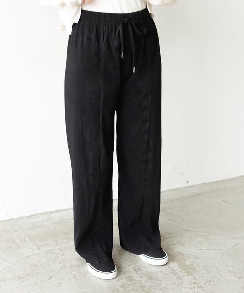 Auntie Rosa Holiday（アンティローザホリデー）の「スムースミニプリーツパンツ（その他パンツ・レディース・ブラック/カーキ/ブルー/モカ/ナチュラル・SMALL/MEDIUM）」の13枚目の写真