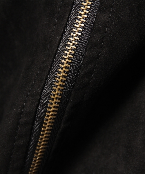 Chico（チコ）の「スエードライダースブルゾン（ライダースジャケット・レディース・ベージュ/オリーブ/ブラック・FREE）」の13枚目の写真