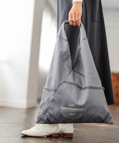 PUAL CE CIN（ピュアルセシン）の「チュールBAG／バッグ（トートバッグ・レディース・ホワイト/ブラック/グレー・ONE SIZE）」の20枚目の写真