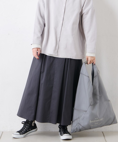 PUAL CE CIN（ピュアルセシン）の「チュールBAG／バッグ（トートバッグ・レディース・ホワイト/ブラック/グレー・ONE SIZE）」の5枚目の写真