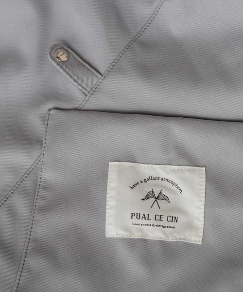 PUAL CE CIN（ピュアルセシン）の「チュールBAG／バッグ（トートバッグ・レディース・ホワイト/ブラック/グレー・ONE SIZE）」の12枚目の写真