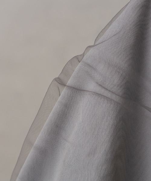 PUAL CE CIN（ピュアルセシン）の「チュールBAG／バッグ（トートバッグ・レディース・ホワイト/ブラック/グレー・ONE SIZE）」の19枚目の写真