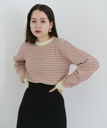 TINA：JOJUN | プルオーバー 柄編みニット TINA：JOJUN(ニット/セーター)