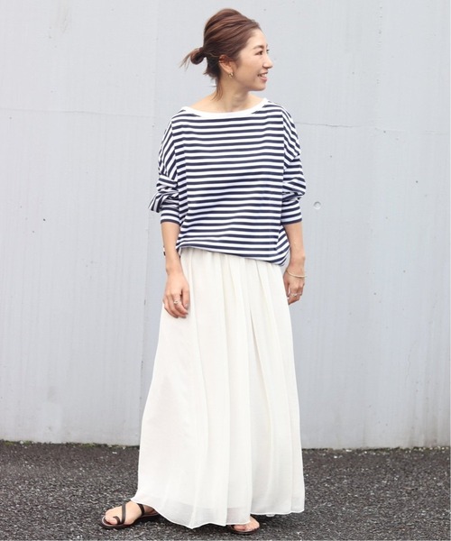 Plage - R&#39;IAM リアム FEMININE ボーダー Tシャツ plage（プラージュ）の「【R'IAM】FEMININE ボーダー Tシャツ7