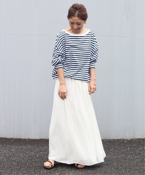 Plage - 【R’IAM】FEMININE ボーダー Tシャツ plage（プラージュ）の「【R'IAM】FEMININE ボーダーTシャツ