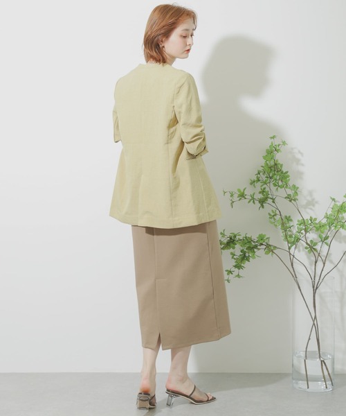アーバンリサーチSENSE OF PLACEノーカラー　セットアップL アーバンリサーチSENSE OF PLACEノーカラー セットアップL