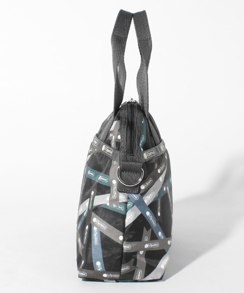 【極美品】LeSportsac YORK SATCHELラップド ブラック LeSportsac（レスポートサック）の「YORK SATCHEL ラップド ブラック