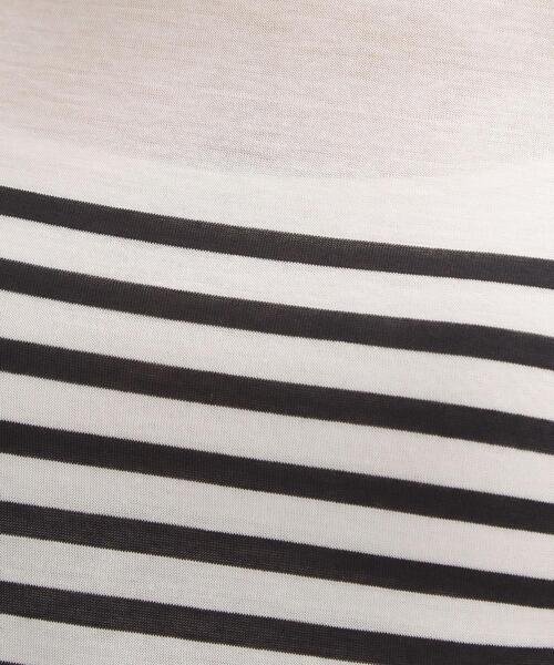 green label relaxing（グリーンレーベルリラクシング）の「FFC オーバーサイズ Tシャツ / ボーダー（Tシャツ/カットソー・レディース・ライトブルー/ブラック/ワインレッド/ナチュラル・FREE）」の15枚目の写真