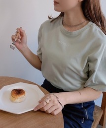 VANNIE U | 2WAYロゴTシャツ(Tシャツ/カットソー)