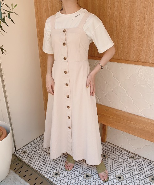 VANNIE U(ヴァニーユー)の「2WAYロゴTシャツ(Tシャツ/カットソー・レディース・ホワイト/ブラック/イエロー/ライトグリーン・FREE)」の6枚目の写真