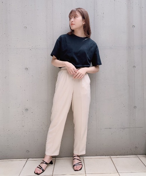 VANNIE U(ヴァニーユー)の「2WAYロゴTシャツ(Tシャツ/カットソー・レディース・ホワイト/ブラック/イエロー/ライトグリーン・FREE)」の20枚目の写真