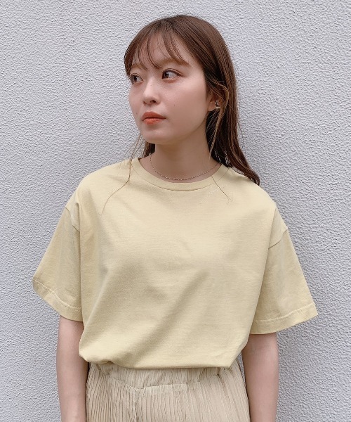 VANNIE U(ヴァニーユー)の「2WAYロゴTシャツ(Tシャツ/カットソー・レディース・ホワイト/ブラック/イエロー/ライトグリーン・FREE)」の8枚目の写真