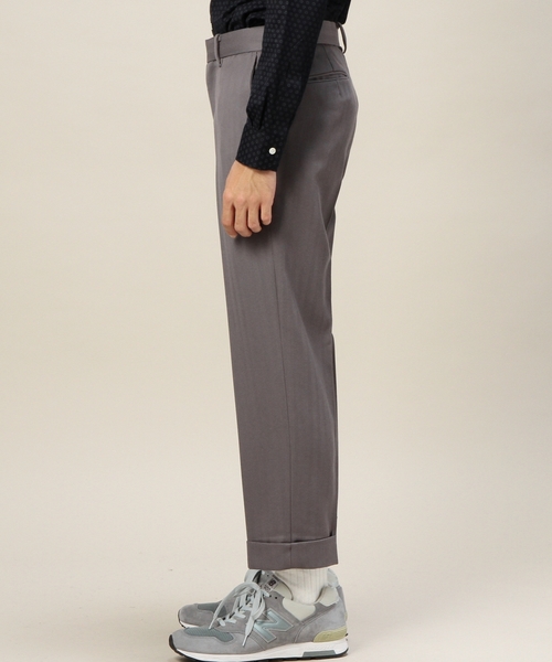 BEAUTY&YOUTH UNITED ARROWS（ビューティーアンドユースユナイテッドアローズ）の「＜TUBE＞ 14 H/BONE PANTS/パンツ ◆（スラックス・メンズ・グレー・MEDIUM/SMALL/LARGE）」の4枚目の写真