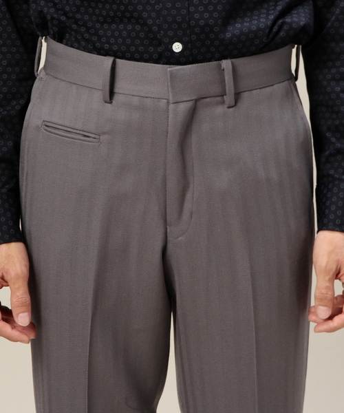 BEAUTY&YOUTH UNITED ARROWS（ビューティーアンドユースユナイテッドアローズ）の「＜TUBE＞ 14 H/BONE PANTS/パンツ ◆（スラックス・メンズ・グレー・MEDIUM/SMALL/LARGE）」の6枚目の写真