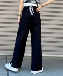 WEGO | WEGO/レースアップストレートパンツ(デニムパンツ)