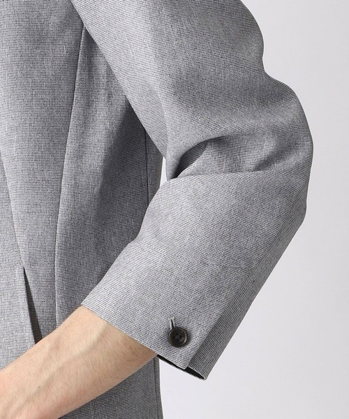 HIDEAWAYS NICOLE（ハイダウェイニコル）の「七分袖スタンドカラーカバーオール（カバーオール・メンズ・チャコールグレー/ベージュ/ライトグレー・LARGE/MEDIUM/X-LARGE）」の11枚目の写真