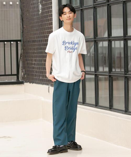 coen（コーエン）の「レタードプリントTシャツ（Tシャツ/カットソー・メンズ・ホワイト/ブラック・SMALL/MEDIUM/LARGE/X-LARGE）」の8枚目の写真