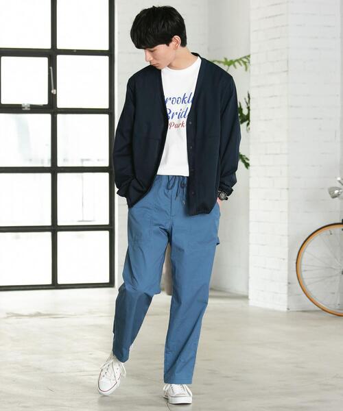 coen（コーエン）の「レタードプリントTシャツ（Tシャツ/カットソー・メンズ・ホワイト/ブラック・SMALL/MEDIUM/LARGE/X-LARGE）」の3枚目の写真