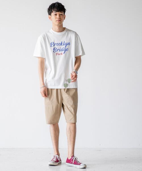 coen（コーエン）の「レタードプリントTシャツ（Tシャツ/カットソー・メンズ・ホワイト/ブラック・SMALL/MEDIUM/LARGE/X-LARGE）」の9枚目の写真