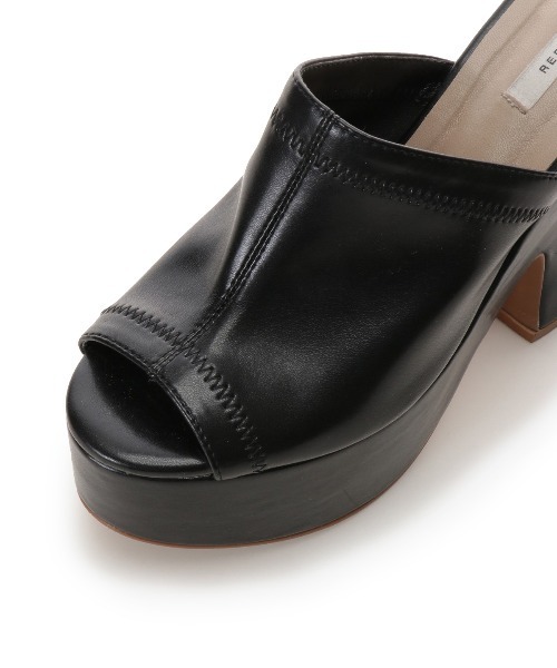 REDYAZEL（レディアゼル）の「ソフトフェイクレザー厚底サンダル（サンダル・レディース・ブラック/ベージュ/ラベンダー・SMALL/MEDIUM/LARGE）」の12枚目の写真