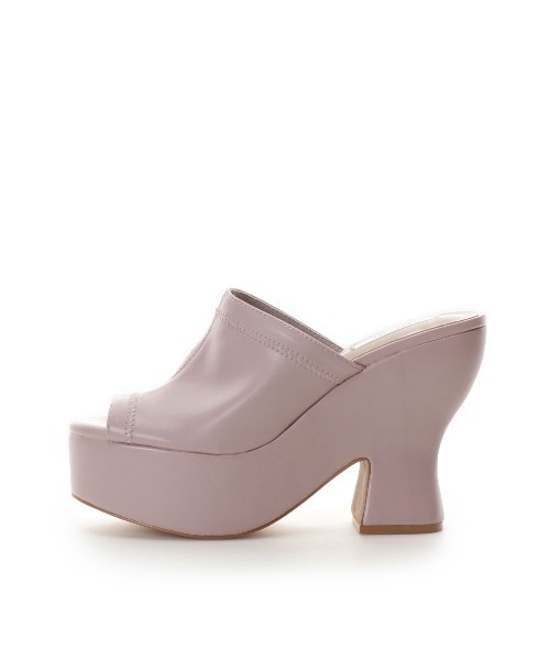 REDYAZEL（レディアゼル）の「ソフトフェイクレザー厚底サンダル（サンダル・レディース・ブラック/ベージュ/ラベンダー・SMALL/MEDIUM/LARGE）」の21枚目の写真