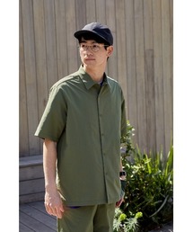 NAVY | マジかる 自宅で洗える はっ水性のあるストレッチコーチシャツ ソロテックス(R)を織り合わせた軽い素材で快適な着心地(シャツ/ブラウス)