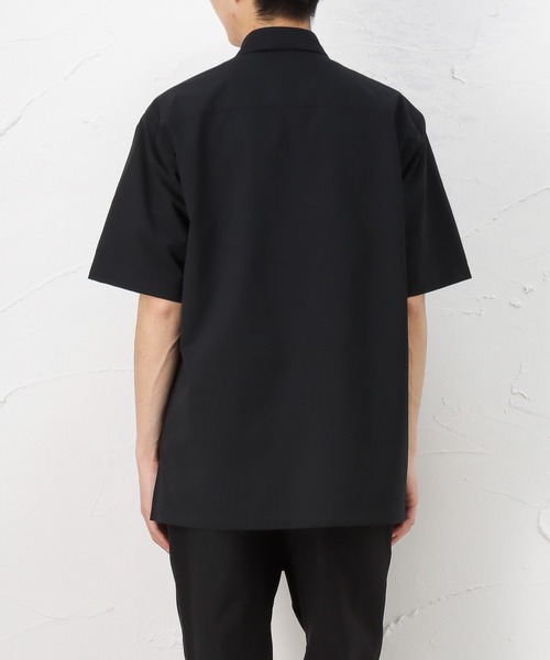 NAVY（ネイビー）の「マジかる ストレッチコーチシャツ（シャツ/ブラウス・メンズ・ブラック/ベージュ/ネイビー/グレー/カーキ・M/L/XL）」の22枚目の写真