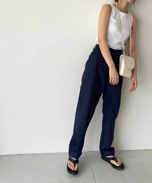 CANAL JEAN（キャナルジーン）の「RED CHOP WORKS(レッドチョップワークス) chinoパンツ（その他パンツ・レディース・ベージュ/ネイビー/カーキ・38/36）」の3枚目の写真