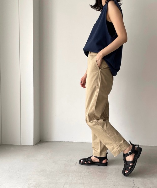 CANAL JEAN（キャナルジーン）の「RED CHOP WORKS(レッドチョップワークス) chinoパンツ（その他パンツ・レディース・ベージュ/ネイビー/カーキ・38/36）」の6枚目の写真