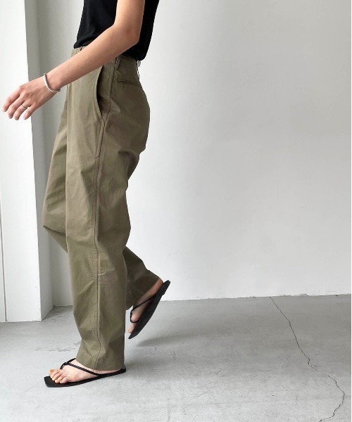 CANAL JEAN（キャナルジーン）の「RED CHOP WORKS(レッドチョップワークス) chinoパンツ（その他パンツ・レディース・ベージュ/ネイビー/カーキ・38/36）」の11枚目の写真