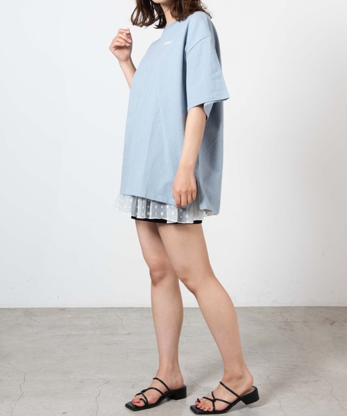 WEGO（ウィゴー）の「WEGO/フレアレイヤードキャミソール（タンクトップ・レディース・その他2/その他1/ホワイト/オフホワイト・FREE）」の12枚目の写真