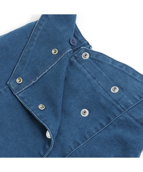 JENNI love(ジェニィラブ)の「接触冷感サス付きデニムラップスカート(デニムスカート・キッズ・サックスブルー/ブルー・130cm/140cm/150cm/160cm)」の15枚目の写真