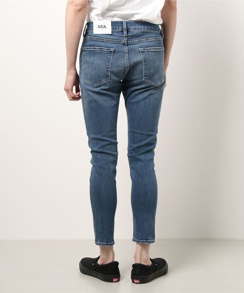 AZUL by moussy（アズールバイマウジー）の「A PERFECT DENIM /アパーフェクトデニム（デニムパンツ・メンズ・ブルー/ブラック/ワンウォッシュ・X-SMALL/X-LARGE/SMALL/LARGE/MEDIUM）」の5枚目の写真