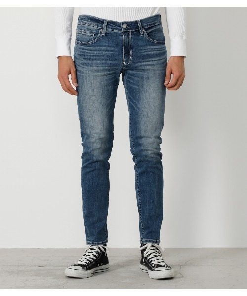 AZUL by moussy（アズールバイマウジー）の「A PERFECT DENIM /アパーフェクトデニム（デニムパンツ・メンズ・ブルー/ブラック/ワンウォッシュ・X-SMALL/X-LARGE/SMALL/LARGE/MEDIUM）」の18枚目の写真