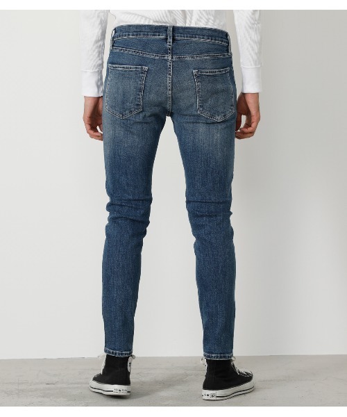 AZUL by moussy（アズールバイマウジー）の「A PERFECT DENIM /アパーフェクトデニム（デニムパンツ・メンズ・ブルー/ブラック/ワンウォッシュ・X-SMALL/X-LARGE/SMALL/LARGE/MEDIUM）」の20枚目の写真