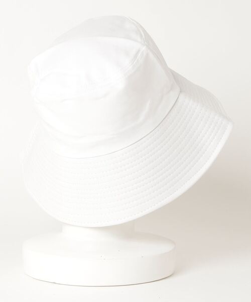 SFW（エスエフダブリュー）の「バケットハット UVカット つば広帽子（ハット・レディース・ホワイト/ブラック/ベージュ/ネイビー/ブラウン・FREE）」の11枚目の写真